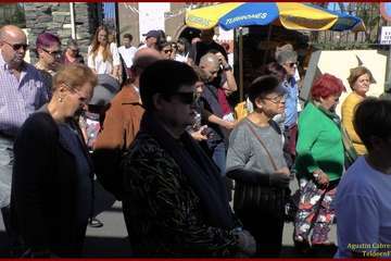 Tara procesiona a La Candelaria por sus calles (Foto TF)